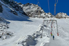 Lodowiec Pitztal - październik 2021